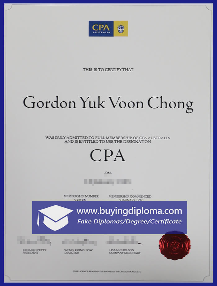 How to buy CPA Ontario fake certificate?