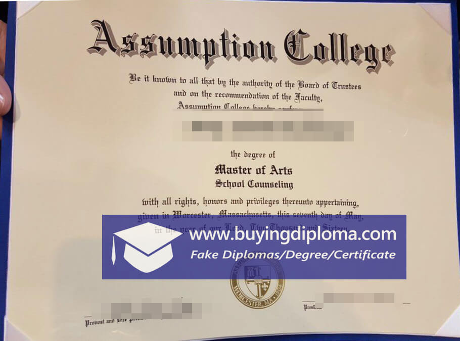 Do You Need to Buy A Diploma Of Assumption University?