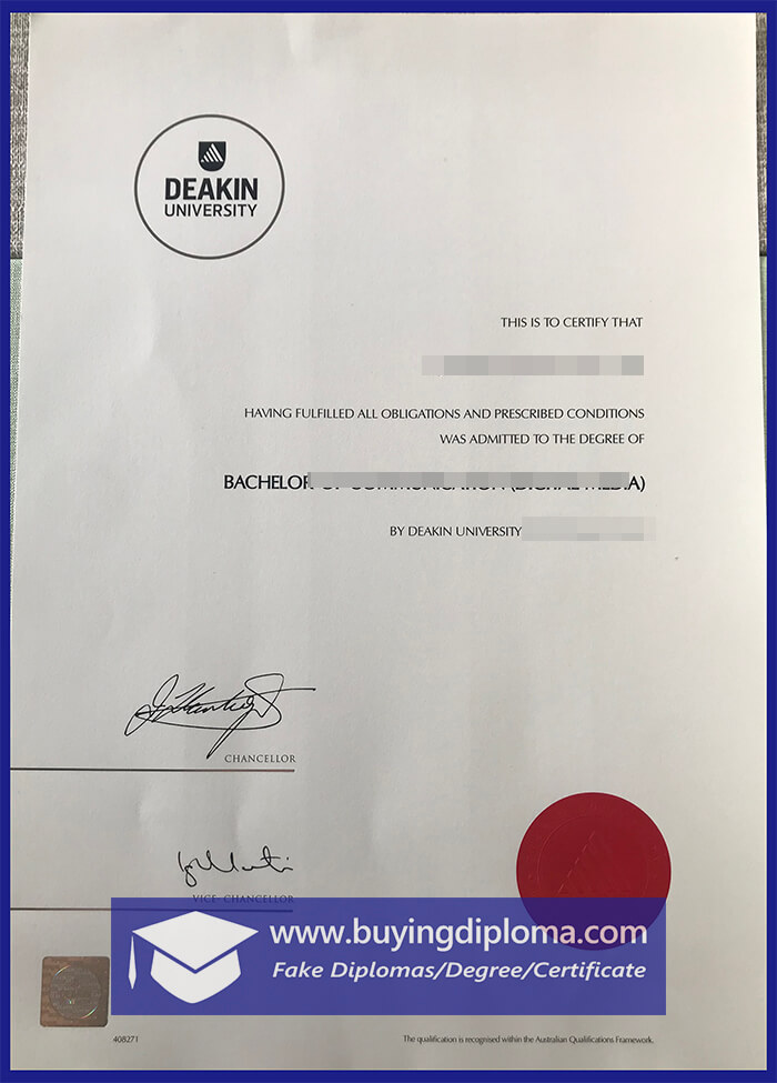 How To Change A Deakin University diploma