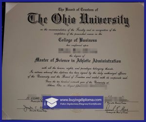 Lesser Known Ways to Buy a Fake Ohio University Diploma Safely