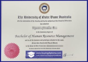 Steps to buy a fake degree from University of Notre Dame Australia