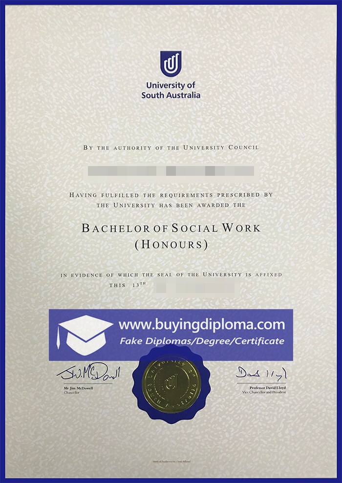 Time To Buy A Fake University of South Australia diploma online