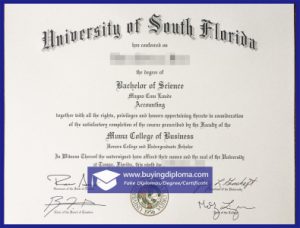 how to buy a fake University of South Florida degree