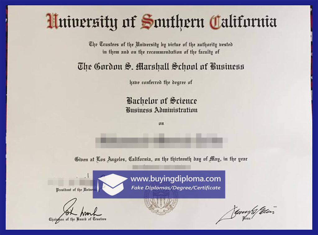 Can You buy a fake University of Southern California Degree ASAP