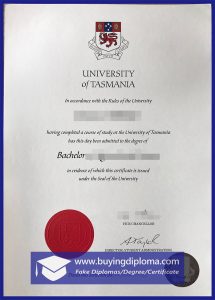 How to buy a fake University of Tasmania diploma