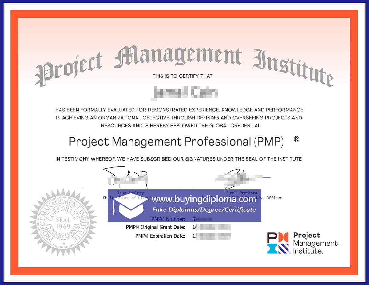 Get A Project Management Professional certificate