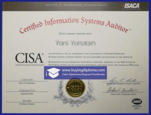 You Knew How to buy a CISA certificate