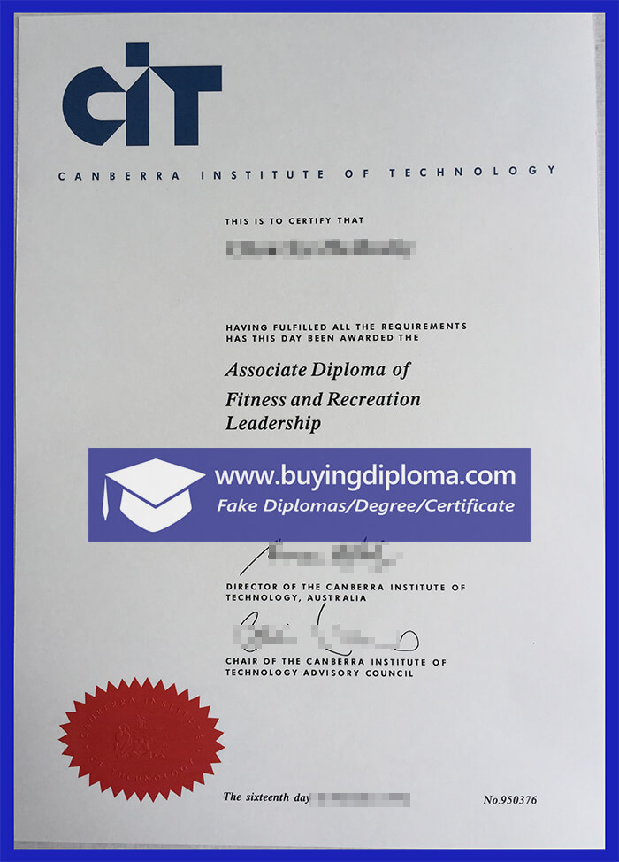 Buy fake CIT certificate online
