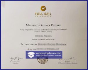 How to Custom a fake Full Sail University diploma