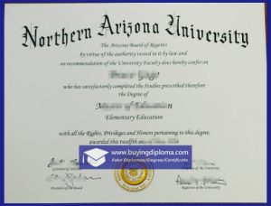 Apply for Northern Arizona University diploma