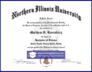 Time to buy a Northern Illinois University certificate