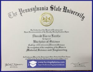Steps to buy a PSU degree certificate