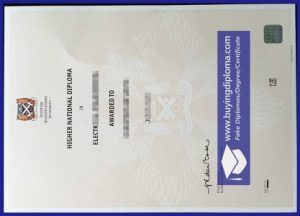 Custom Fake Scottish Qualifications Authority Certificate