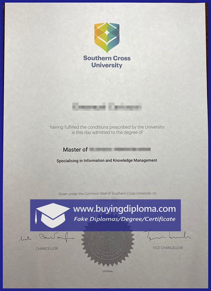 How to buy a fake Southern Cross University diploma