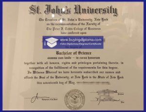 Can I fake a St. John's University degree certificate and get a job in US?