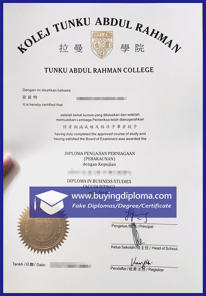 How about buying a fake TARC diploma