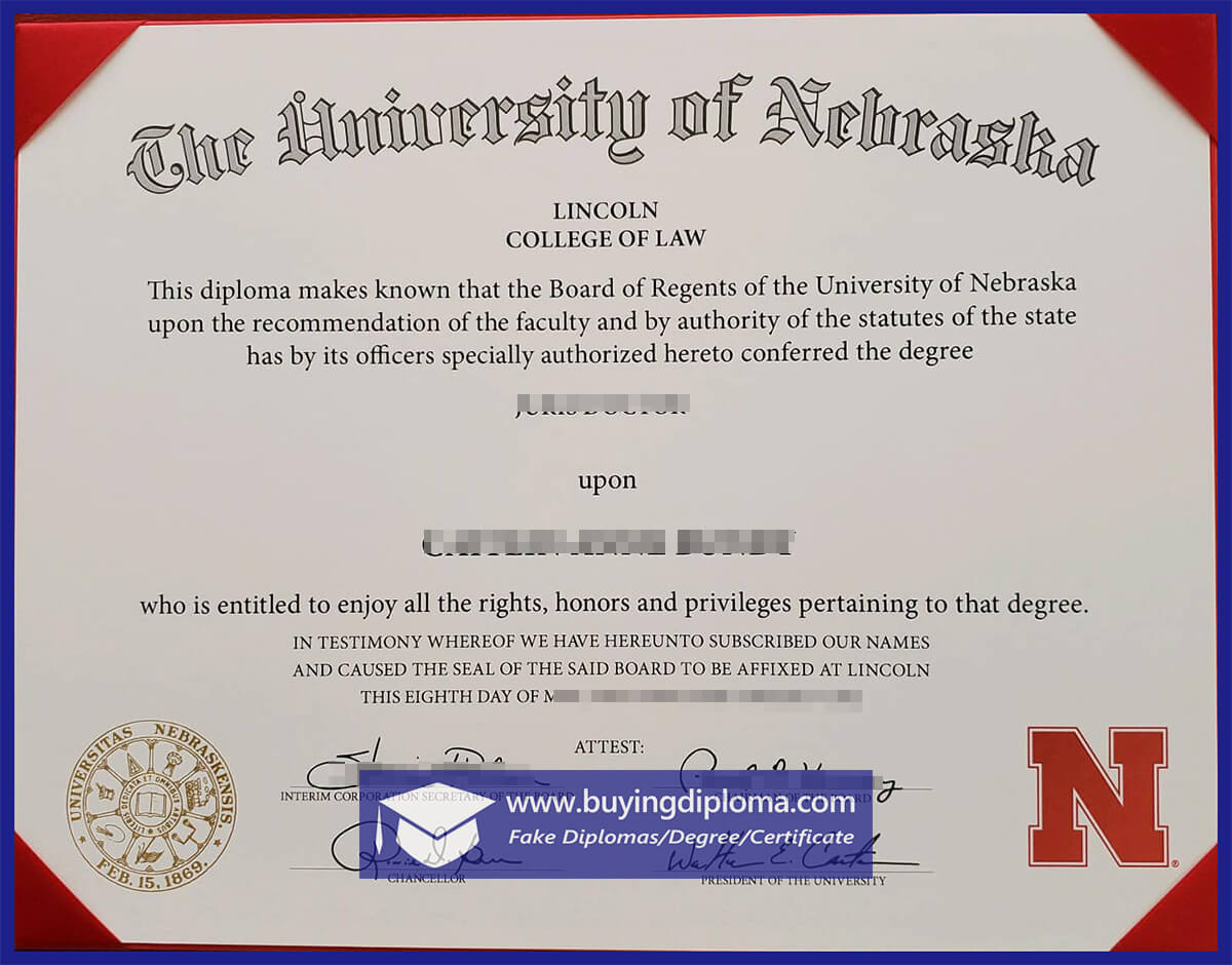  Where to purchase a University of Nebraska diploma