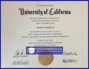 Did You Get A Fake UCSD Diploma