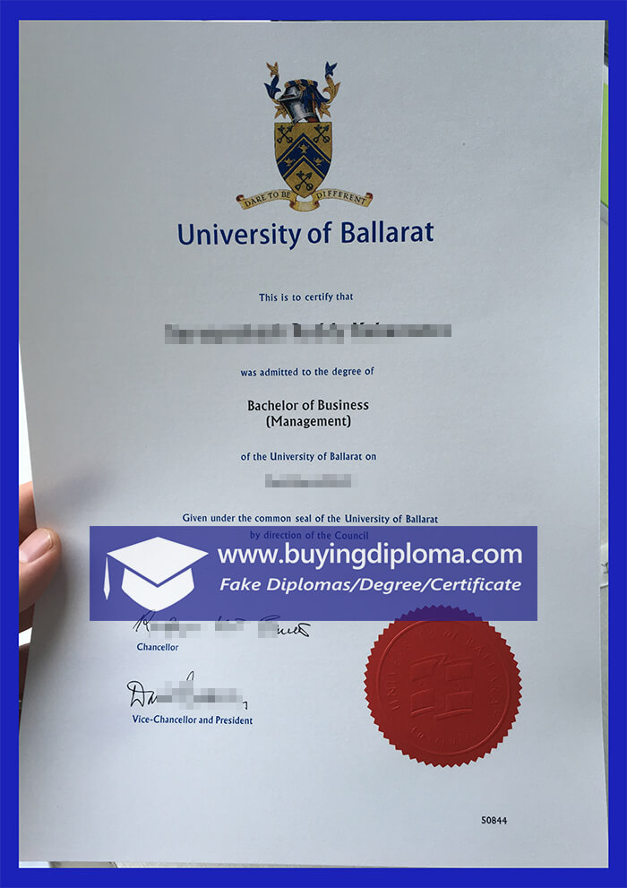 Did you get a fake University of Ballarat diploma online