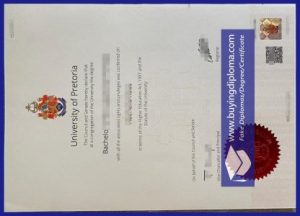 Best way to make a fake University of Pretoria certificate