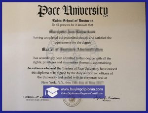 Time to buy a fake Pace University diploma