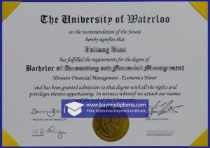 Is a the real university of waterloo bachelor's degree