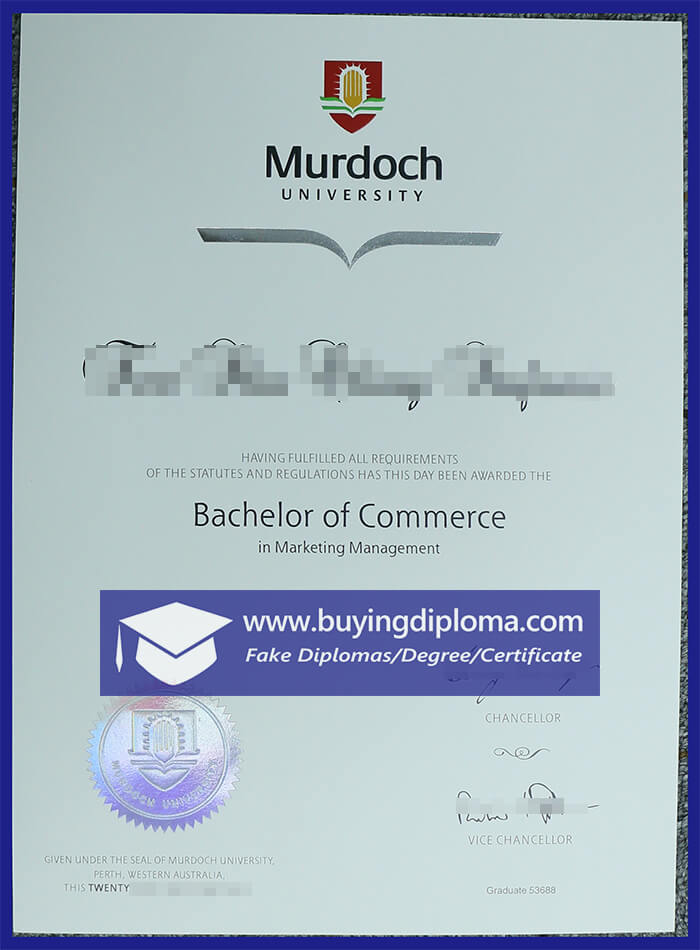 buy a Murdoch University degree, diploma