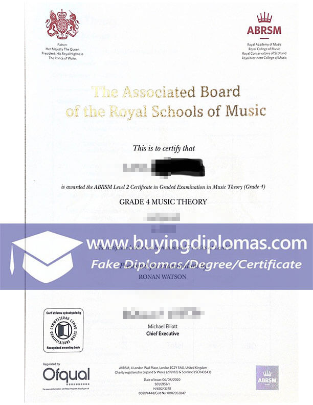How to Buy Fake ABRSM Diplomas Online.