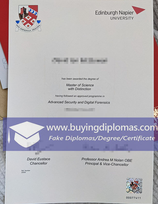 Did You Get A Edinburgh Napier University fake degree online?